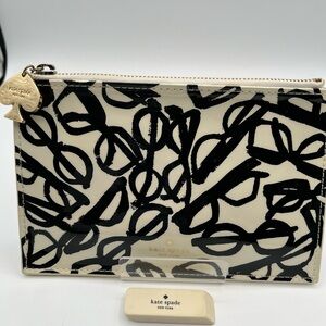 AUTHENTIC KATE SPADE POUCH & ERASER